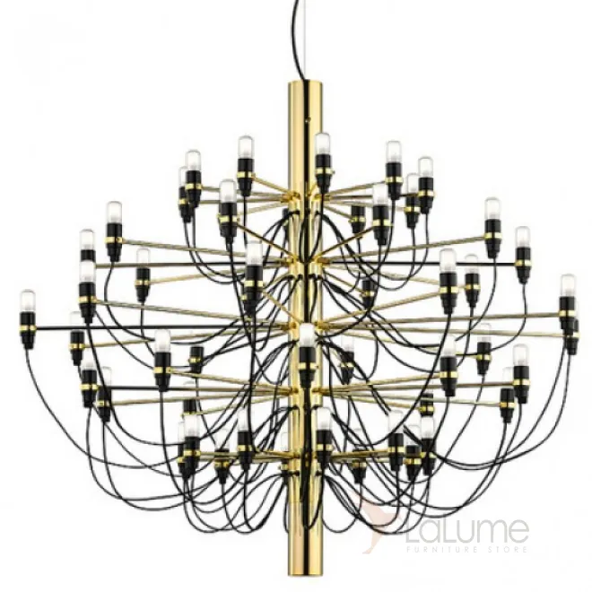 Люстра Flos 2097 50 Brass designed by Gino Sarfatti от LaLume