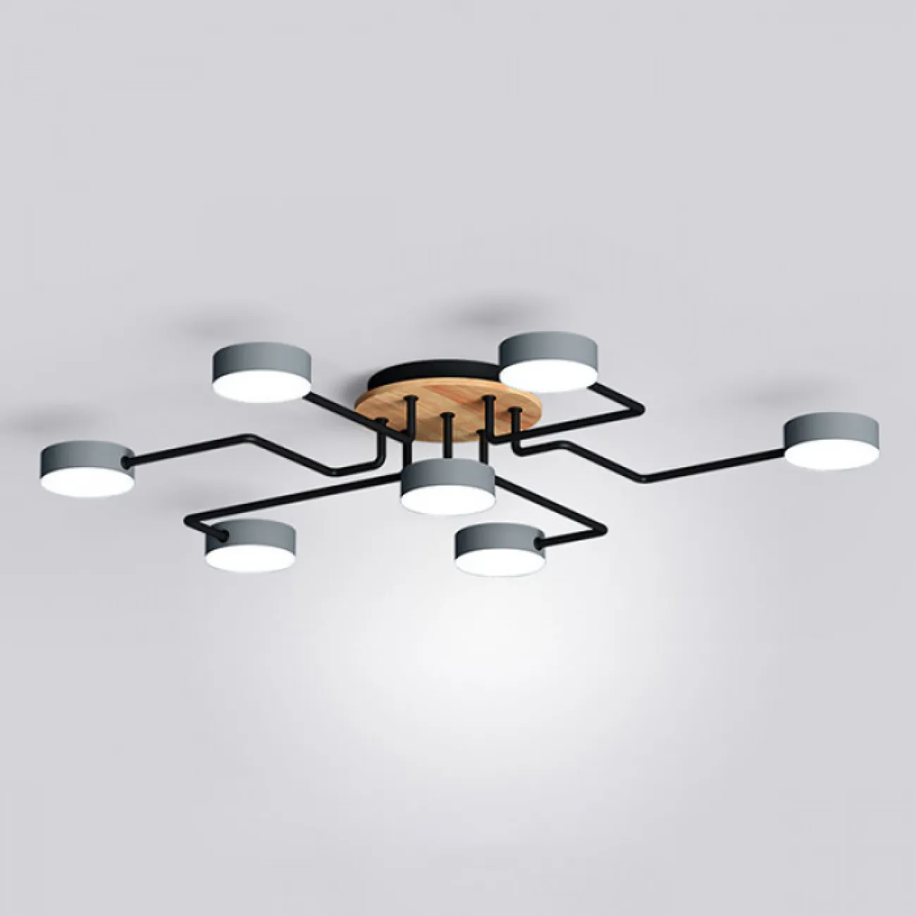 Потолочная люстра SCHEME LED COLOR от ImperiumLoft