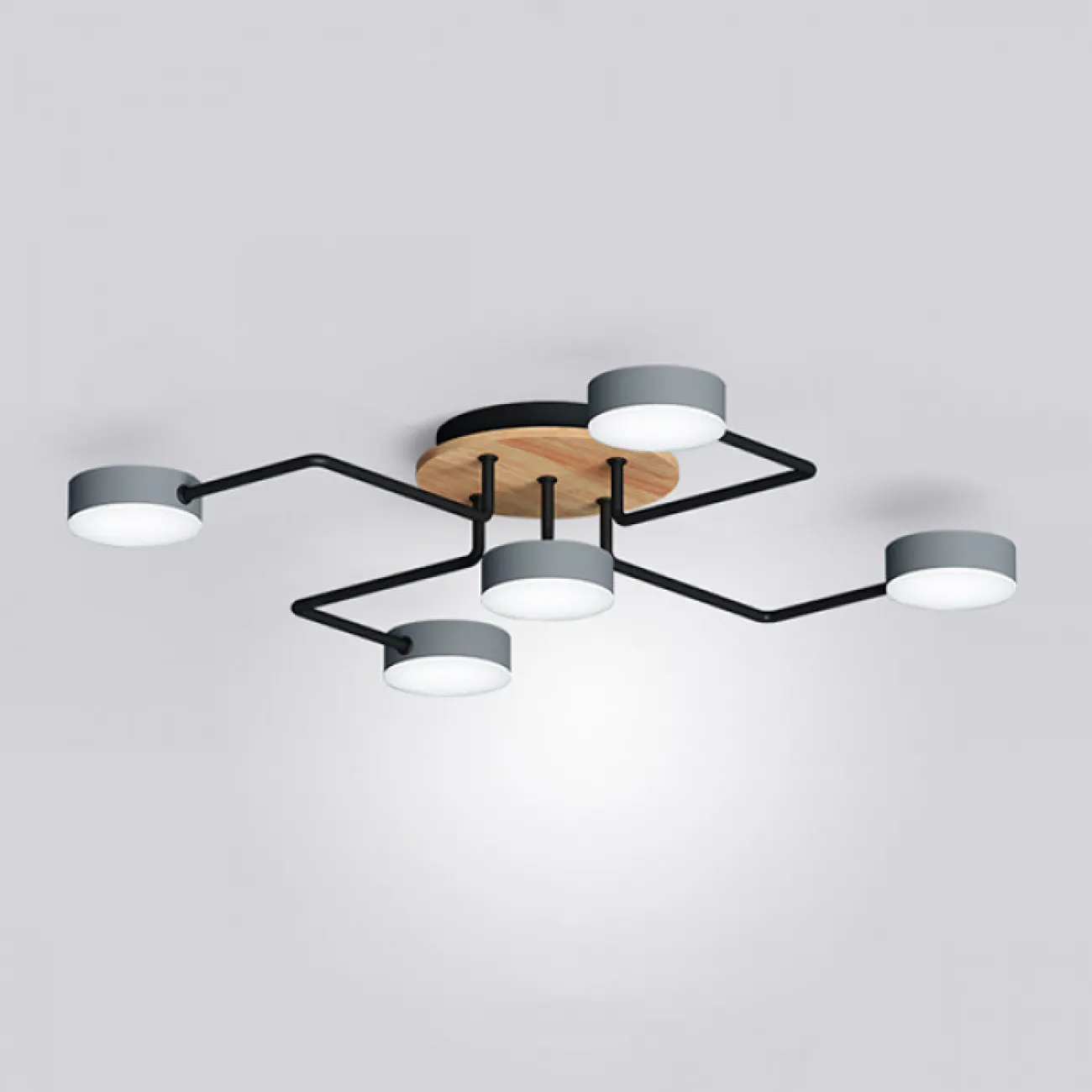 Потолочная люстра SCHEME LED COLOR от ImperiumLoft