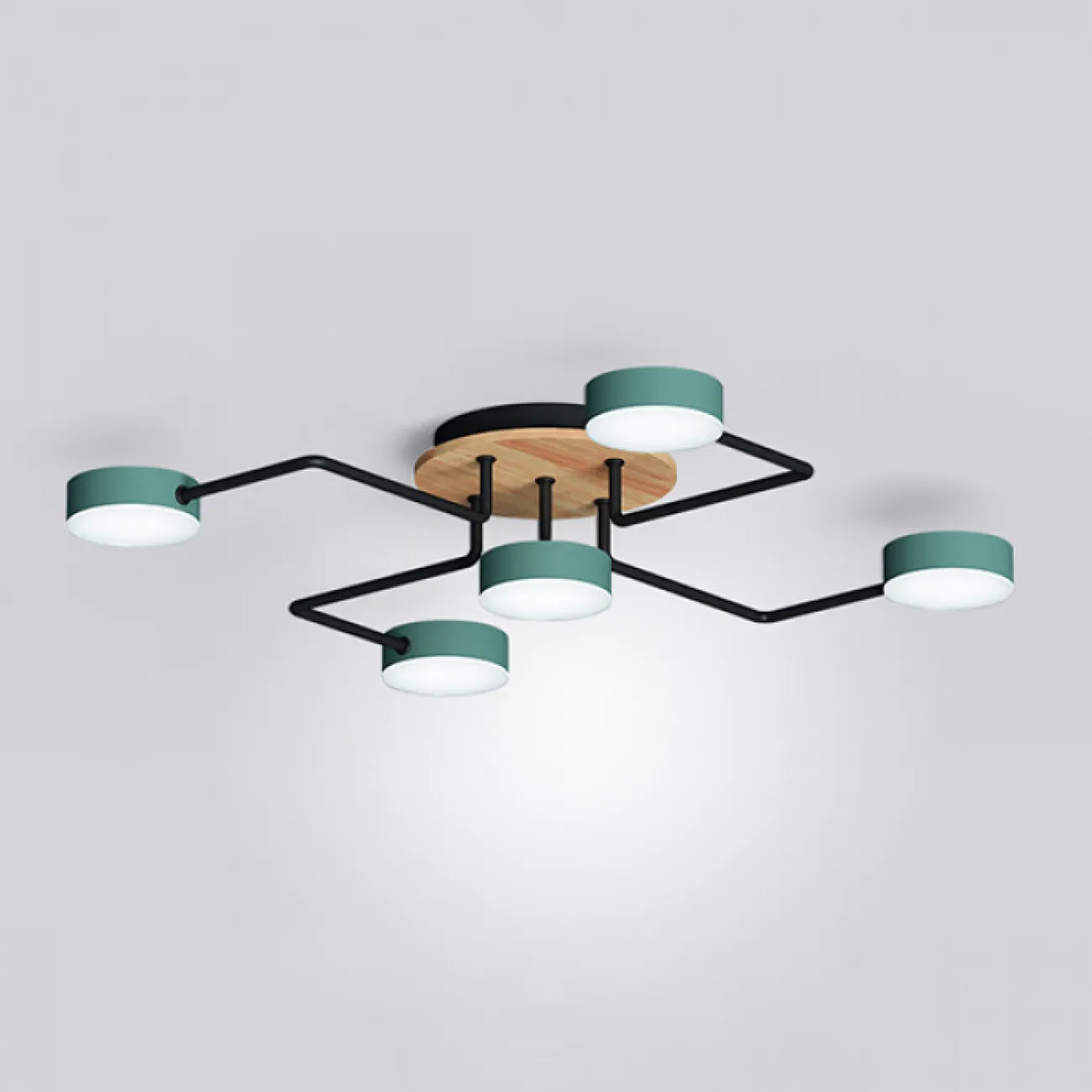 Потолочная люстра SCHEME LED COLOR от ImperiumLoft