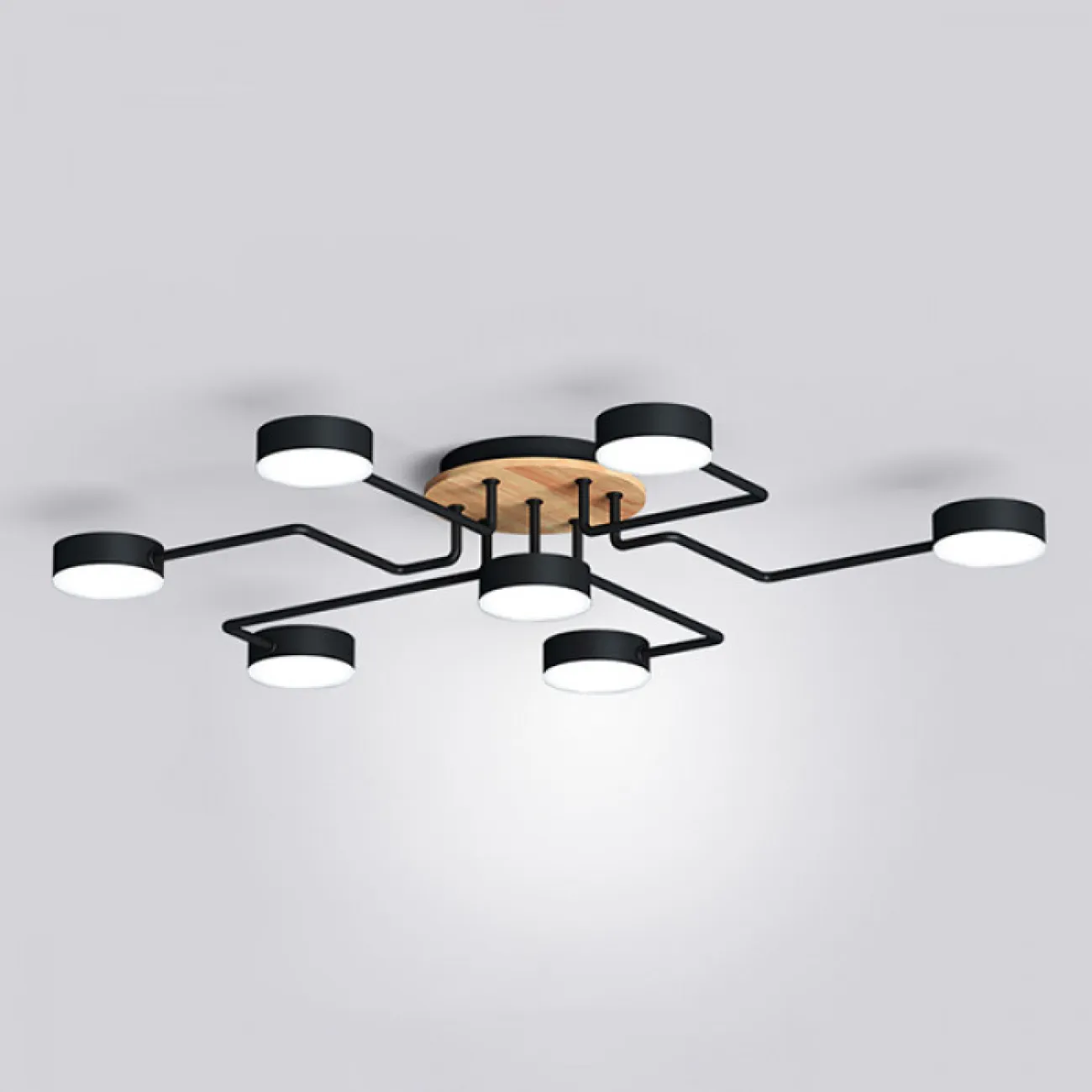 Потолочная люстра SCHEME LED COLOR от ImperiumLoft