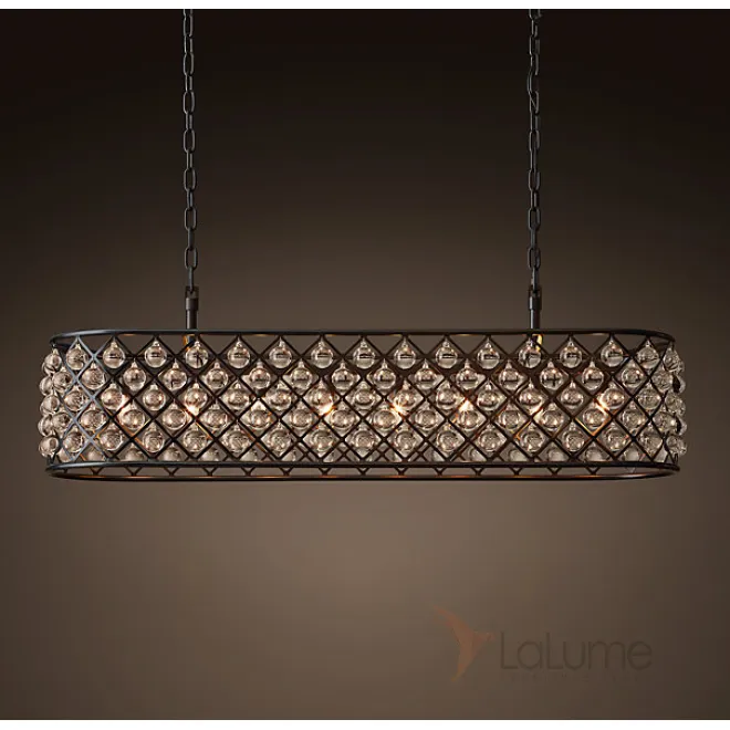 Люстра RH Spencer Rectangular Chandelier 120 от LaLume