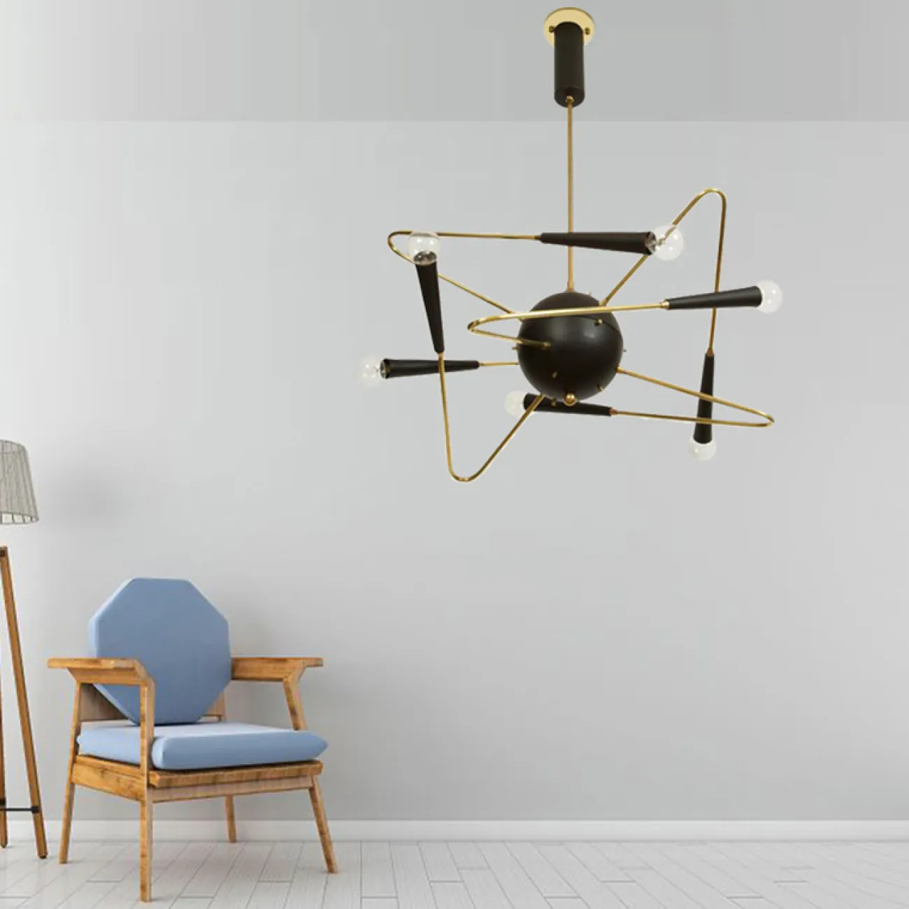 Дизайнерская люстра STARFALL от ImperiumLoft Дизайнерская люстра STARFALL от ImperiumLoft