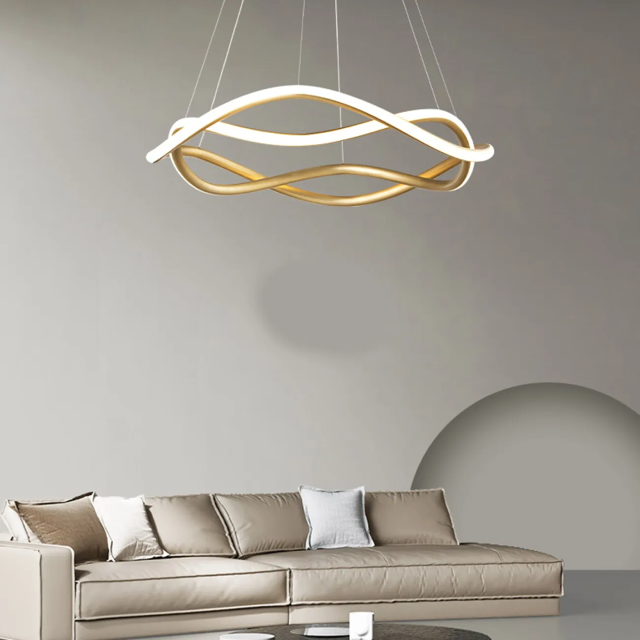 Подвесная люстра PORTAL D64 от ImperiumLoft