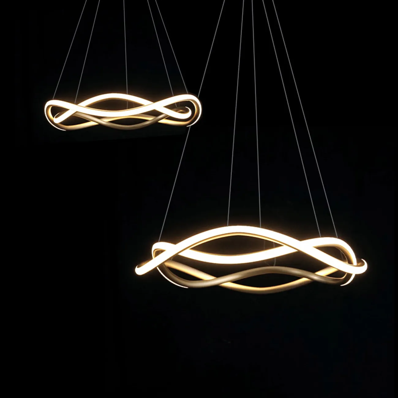 Подвесная люстра PORTAL D64 от ImperiumLoft