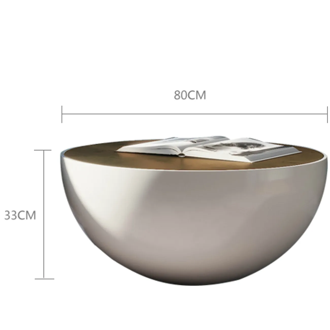 Дизайнерский журнальный столик - LaLume-AP00343