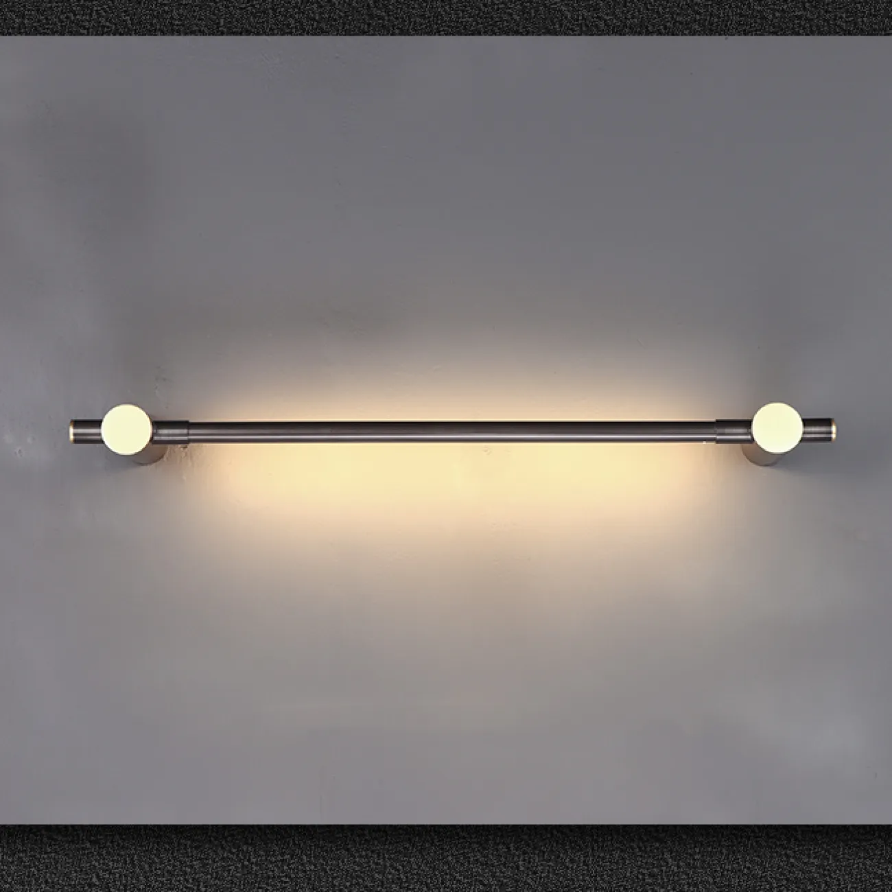 Серия настенных светодиодных светильников с вытянутым трубчатым корпусом из настоящей и черненой латуни JARED H60 Black Серия настенных светодиодных светильников с вытянутым трубчатым корпусом из настоящей и черненой латуни JARED H60 Black