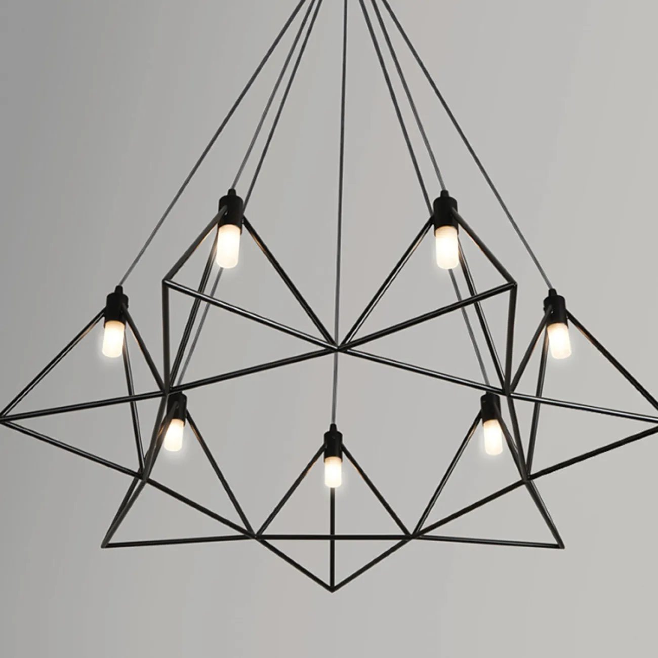 Светильник подвесной GITTER D110 Black от ImperiumLoft