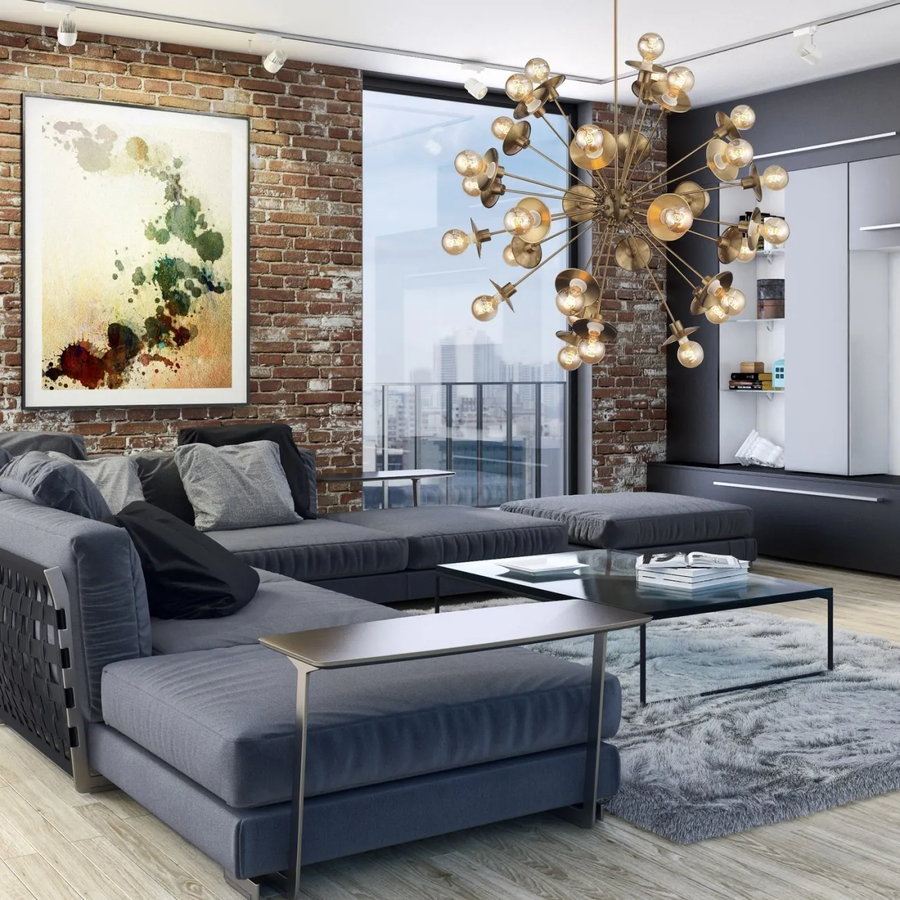 Потолочная люстра KIAPPA от ImperiumLoft