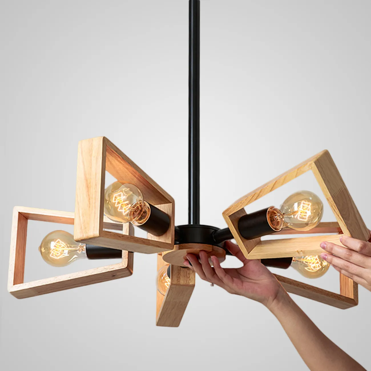 Люстра на штанге FAN от ImperiumLoft