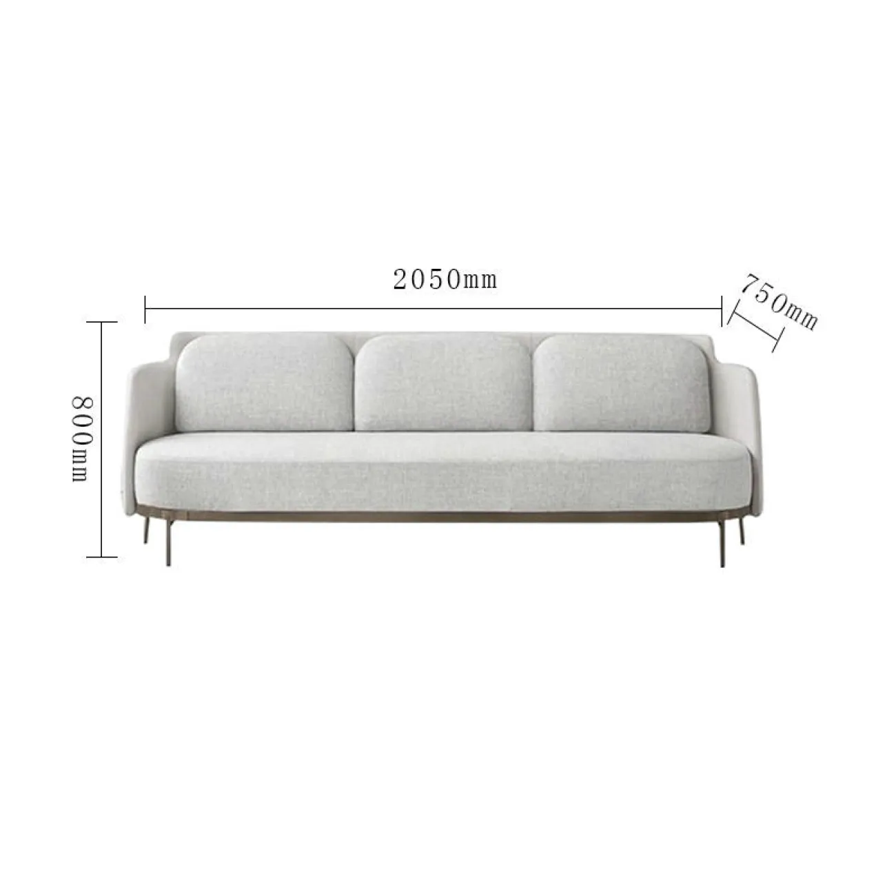 Дизайнерский диван LaLume-DV00119 Дизайнерский диван LaLume-DV00119