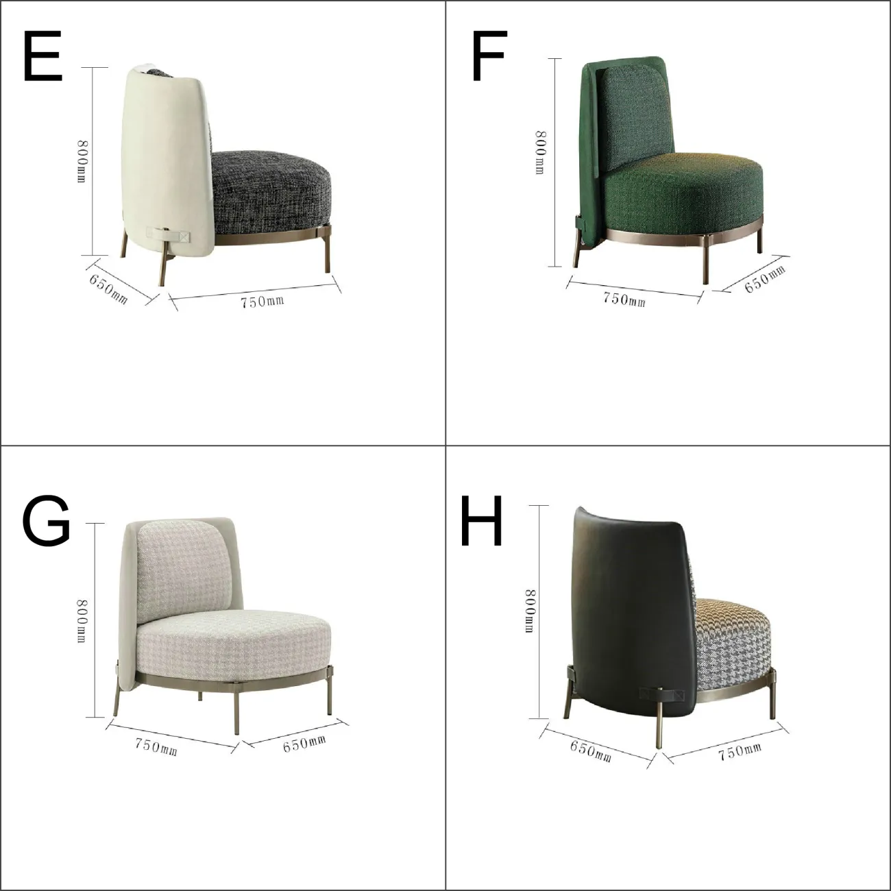 Дизайнерское кресло LaLume-KK00163