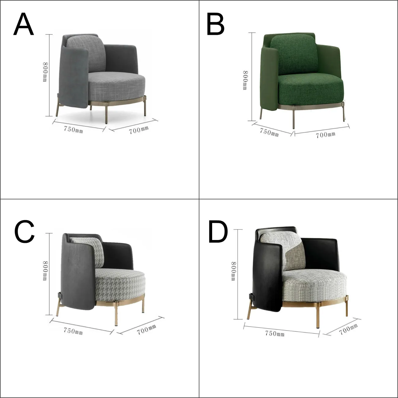 Дизайнерское кресло LaLume-KK00163