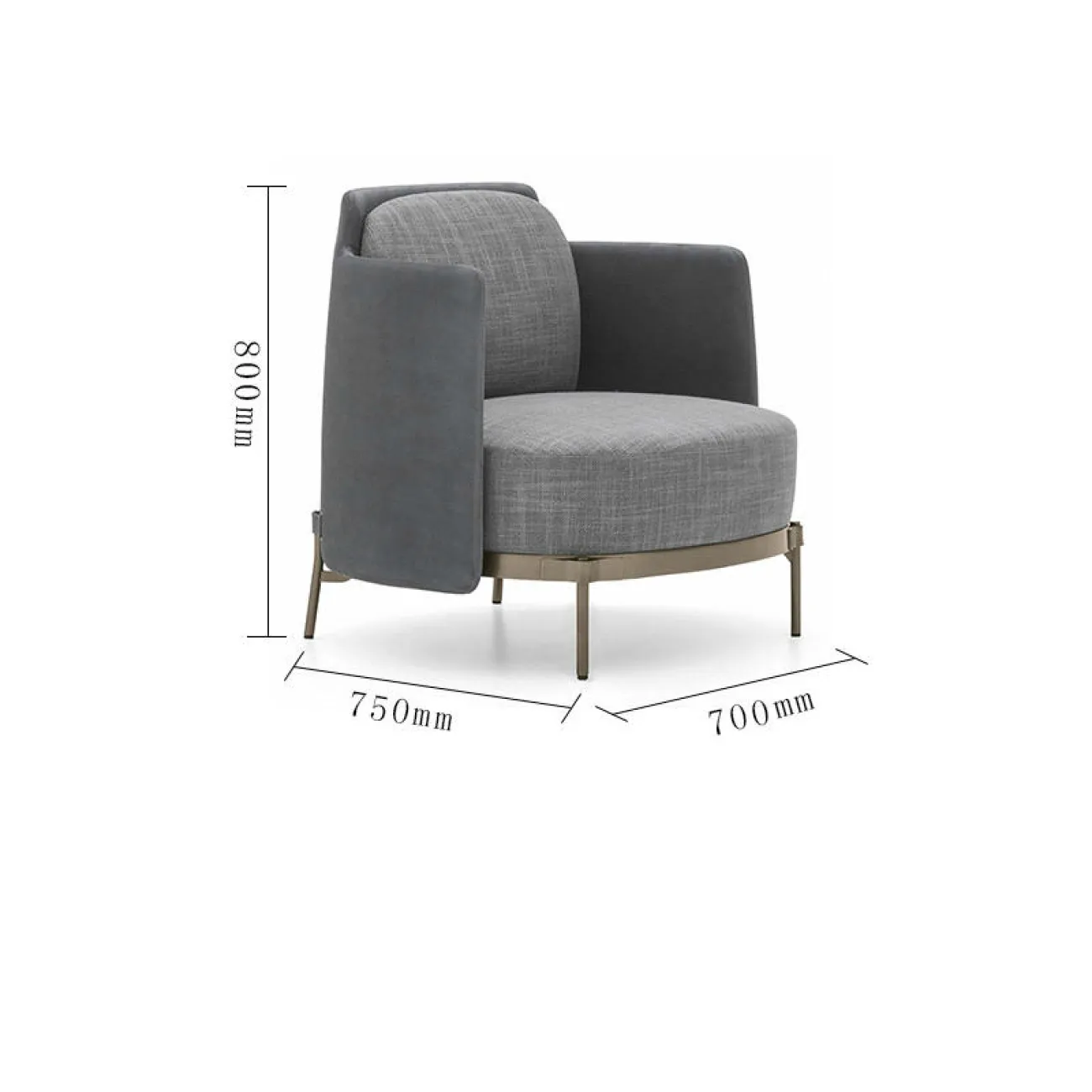 Дизайнерское кресло LaLume-KK00163