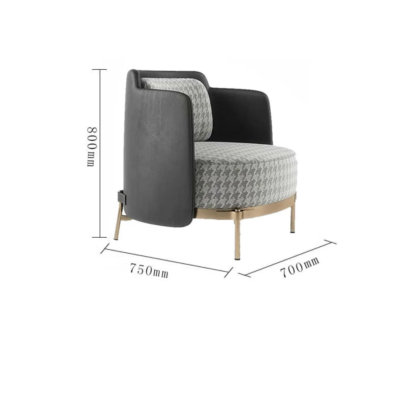 Дизайнерское кресло LaLume-KK00163