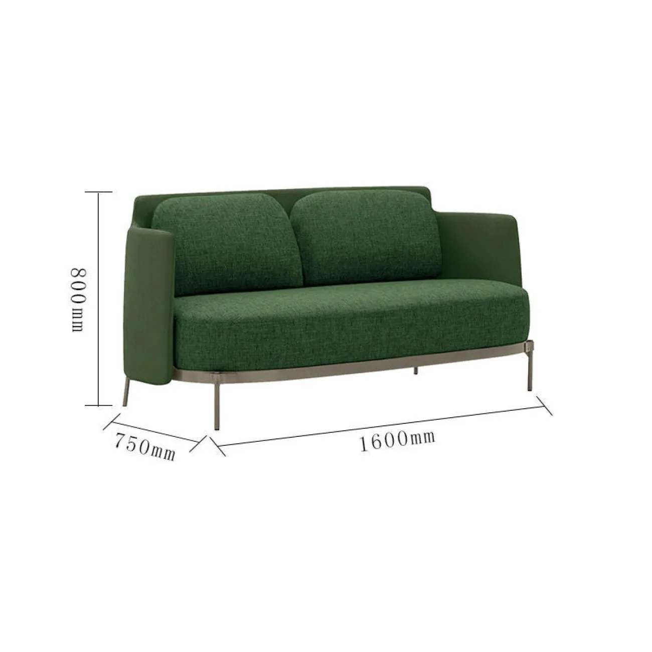 Дизайнерский диван LaLume-DV00119 Дизайнерский диван LaLume-DV00119