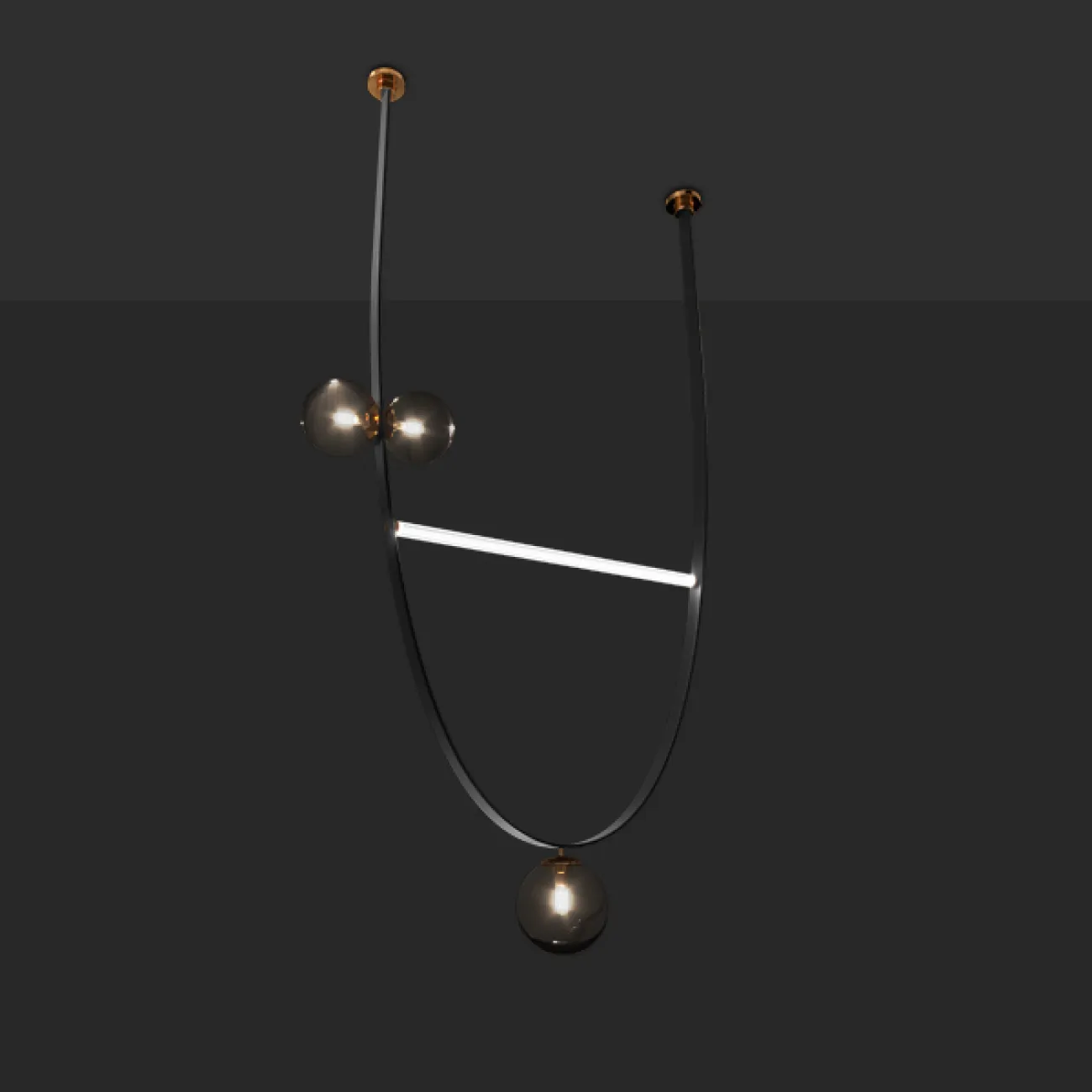 Подвесной светильник FABIUS H140 Red от ImperiumLoft