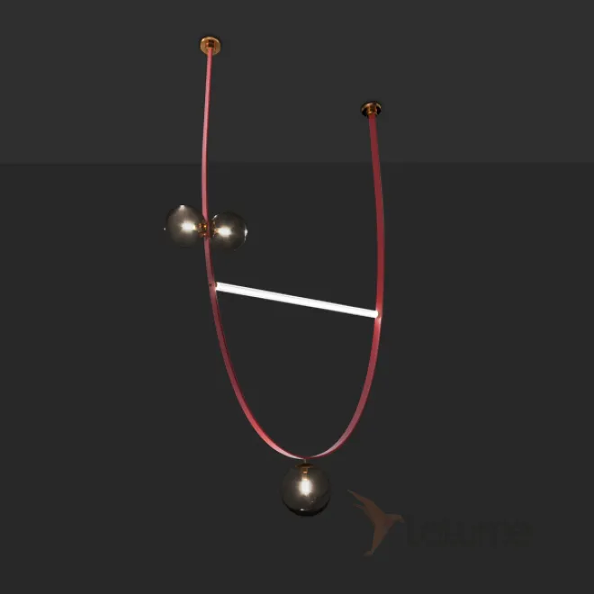 Подвесной светильник FABIUS H140 Red от ImperiumLoft