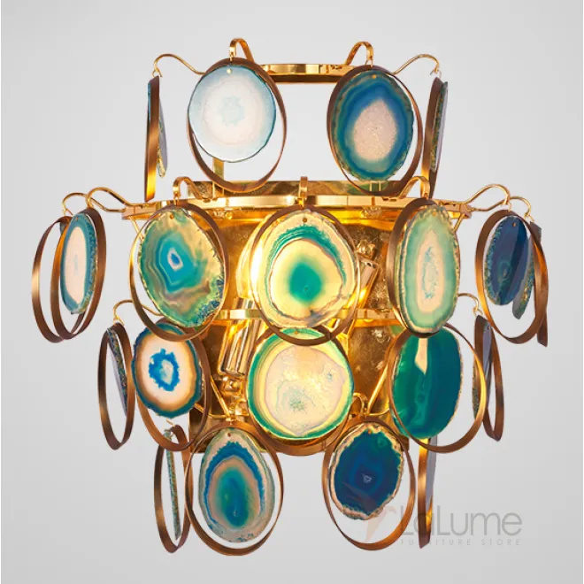 Настенный светильник Agate Multicolored Bra от LaLume