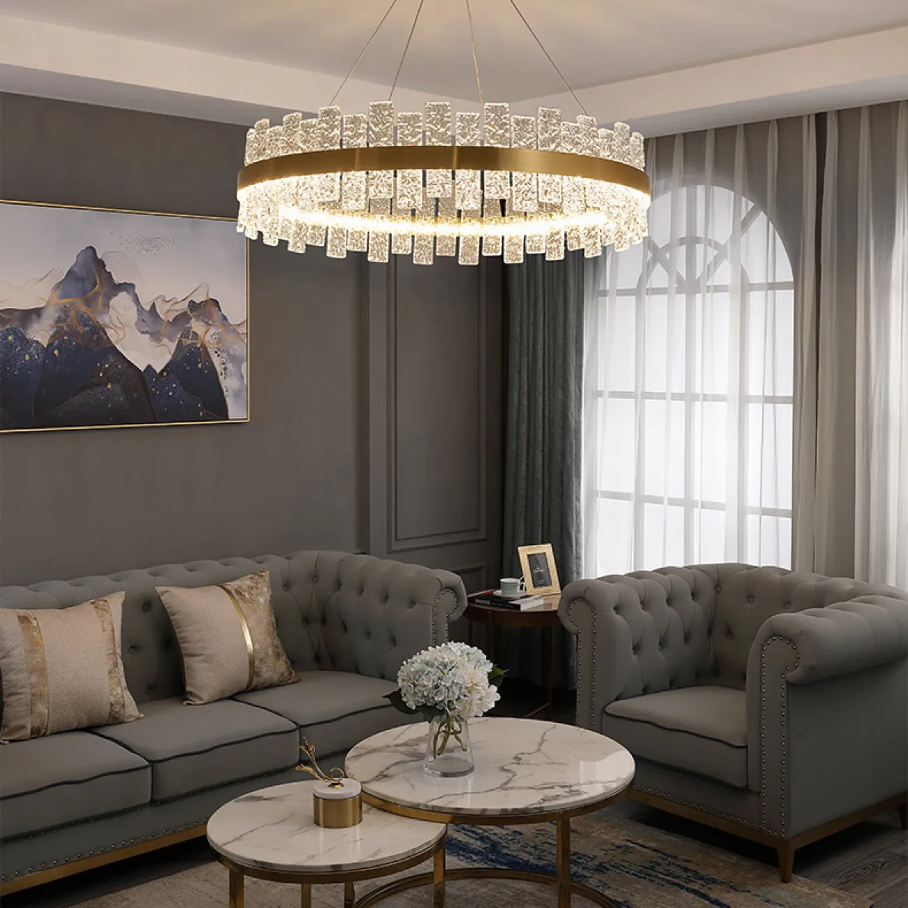 Подвесная люстра MIRAMIS D24 от ImperiumLoft