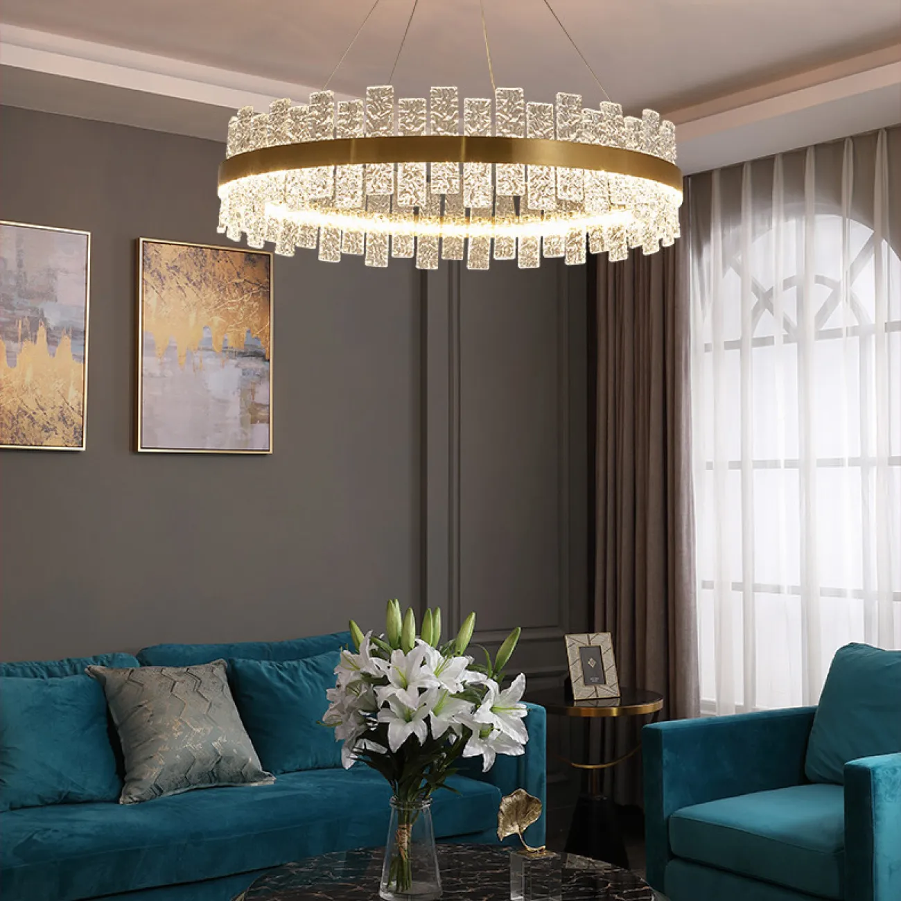 Подвесная люстра MIRAMIS D24 от ImperiumLoft