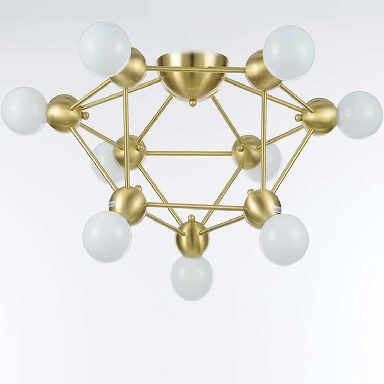 Потолочная люстра «молекулярной» формы NANO от ImperiumLoft Потолочная люстра «молекулярной» формы NANO от ImperiumLoft