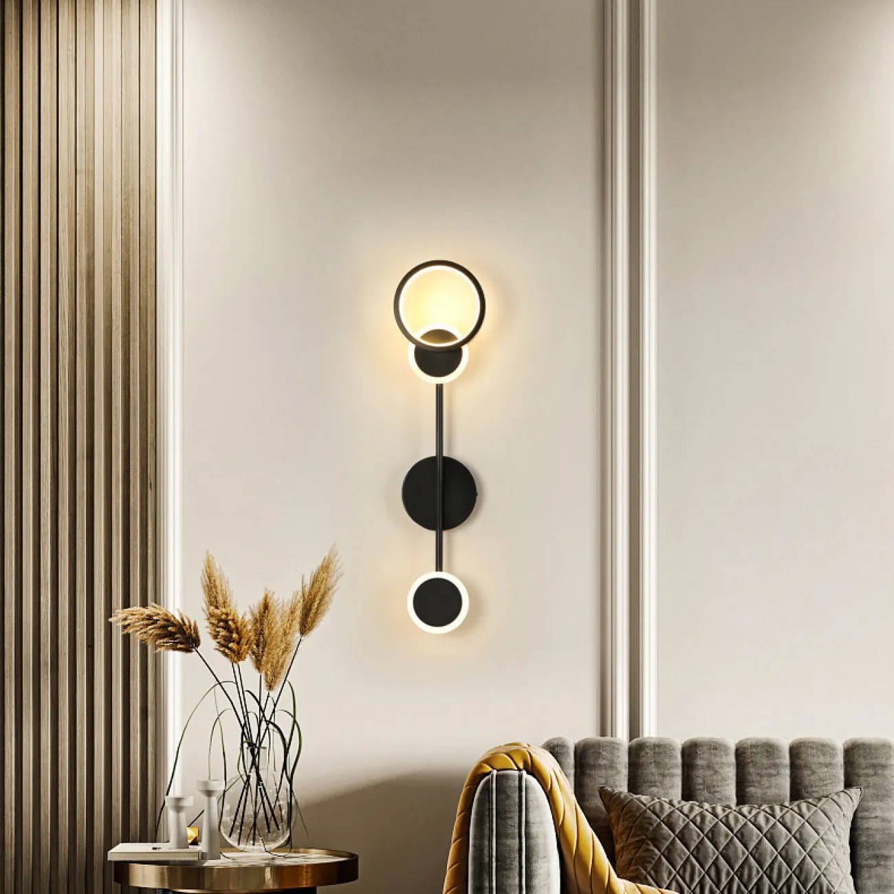 Настенный светильник ZINGY D Brass от ImperiumLoft