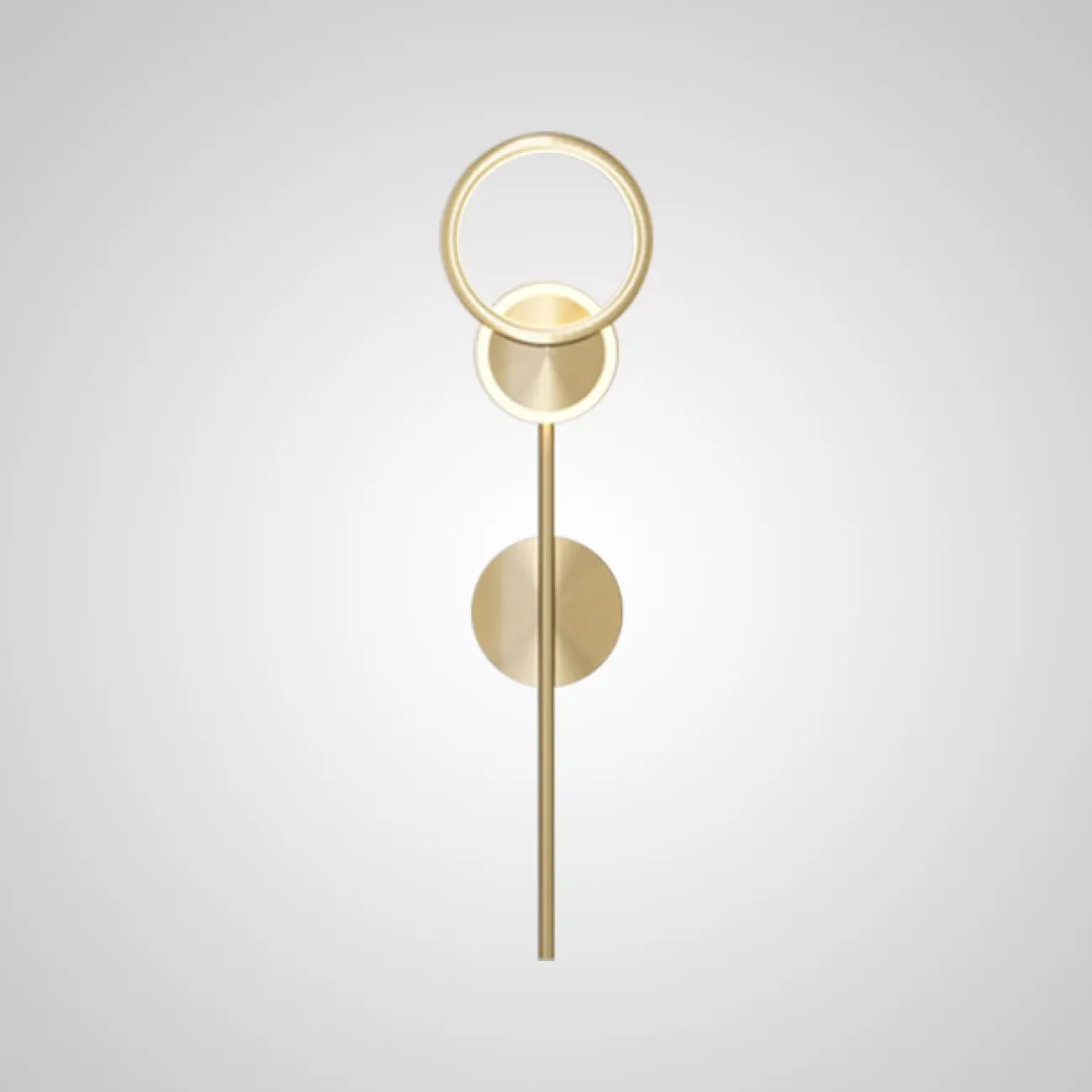 Настенный светильник ZINGY D Brass от ImperiumLoft