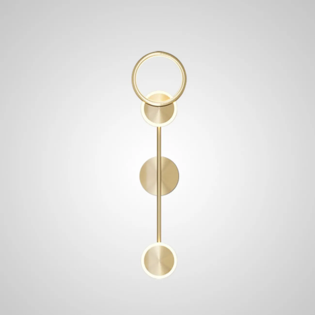 Настенный светильник ZINGY C Brass от ImperiumLoft