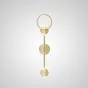 Настенный светильник ZINGY C Brass от ImperiumLoft