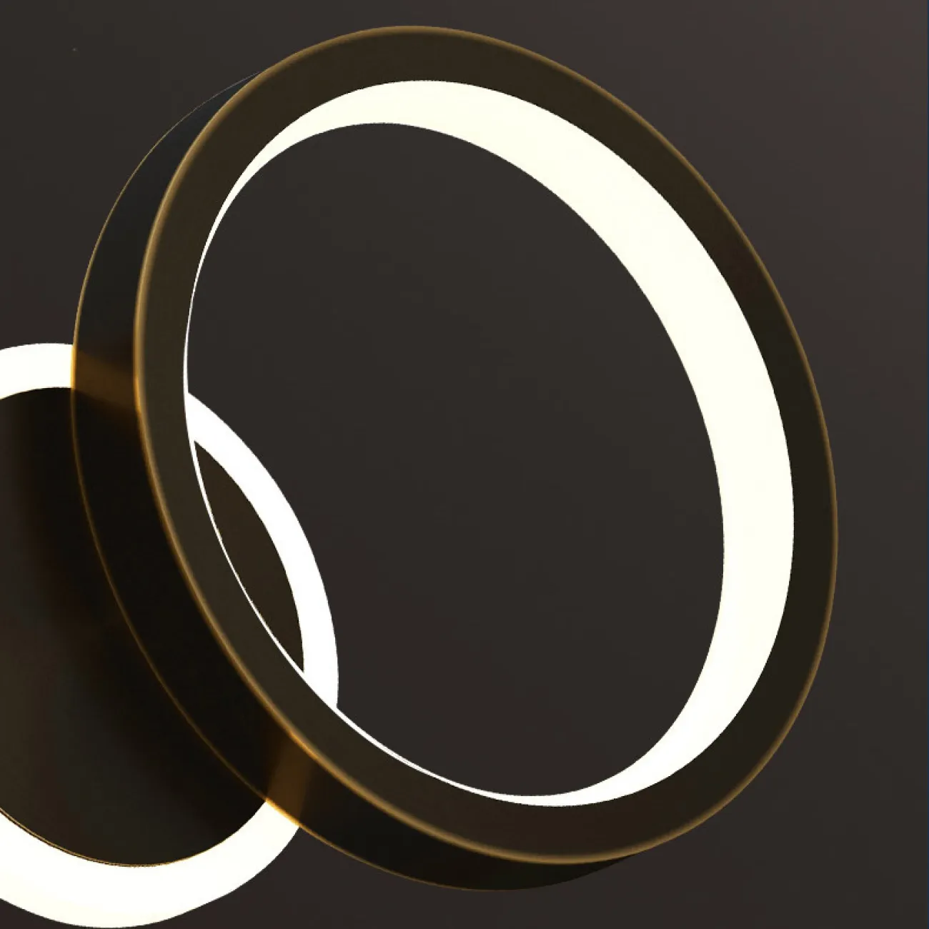 Настенный светильник ZINGY D Brass от ImperiumLoft