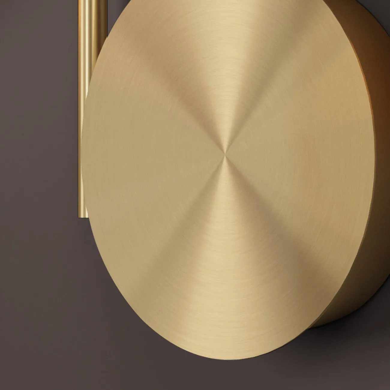 Настенный светильник ZINGY C Brass от ImperiumLoft