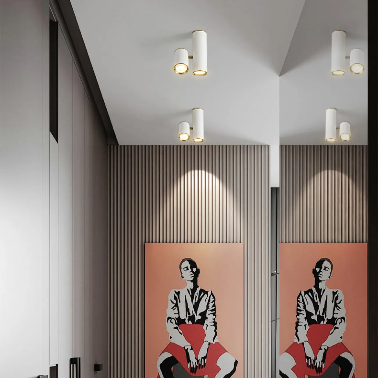 Точечный светильник AIM L3 White от ImperiumLoft