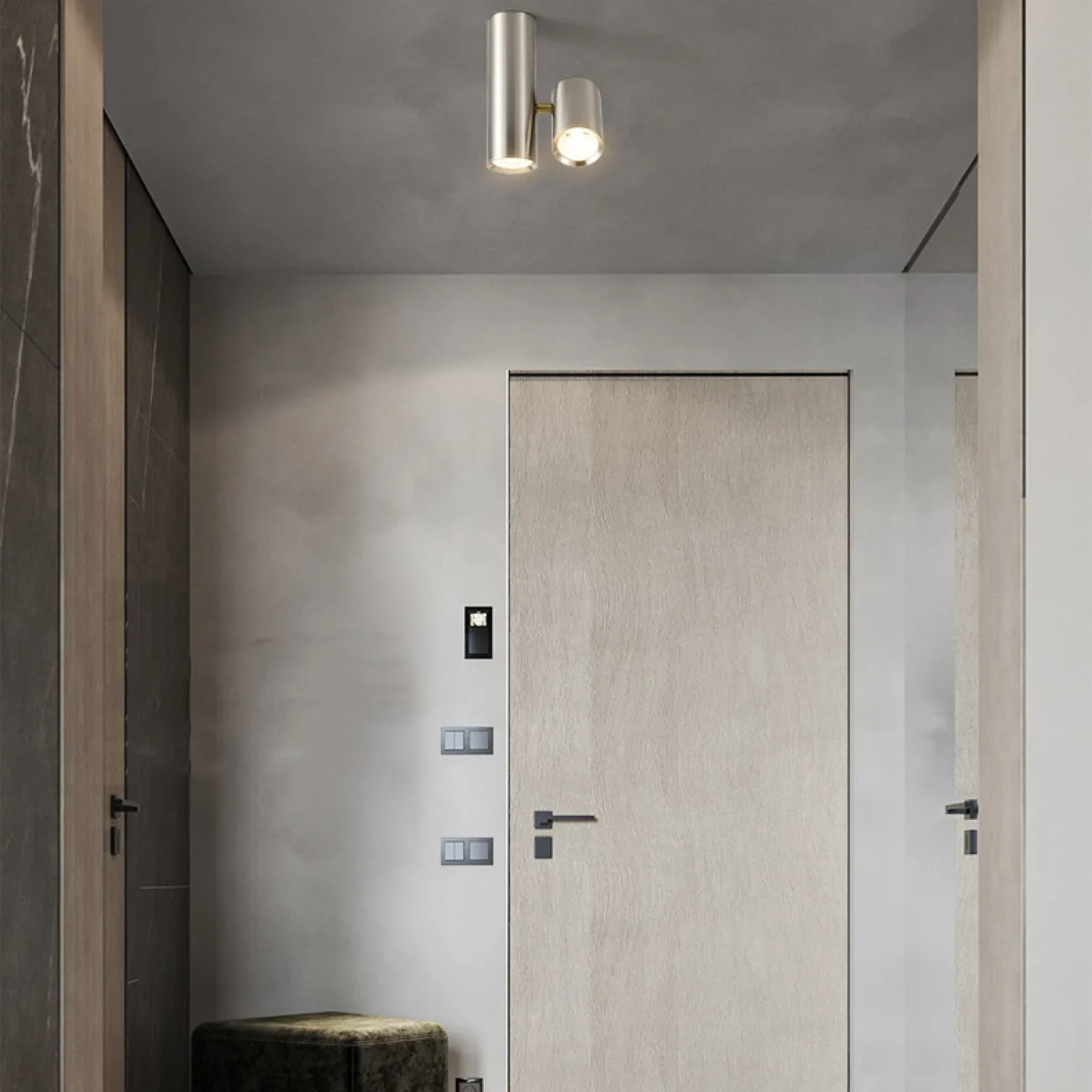 Точечный светильник AIM L2 White от ImperiumLoft