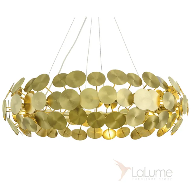 Люстра Metal Disc Chandelier ring от LaLume