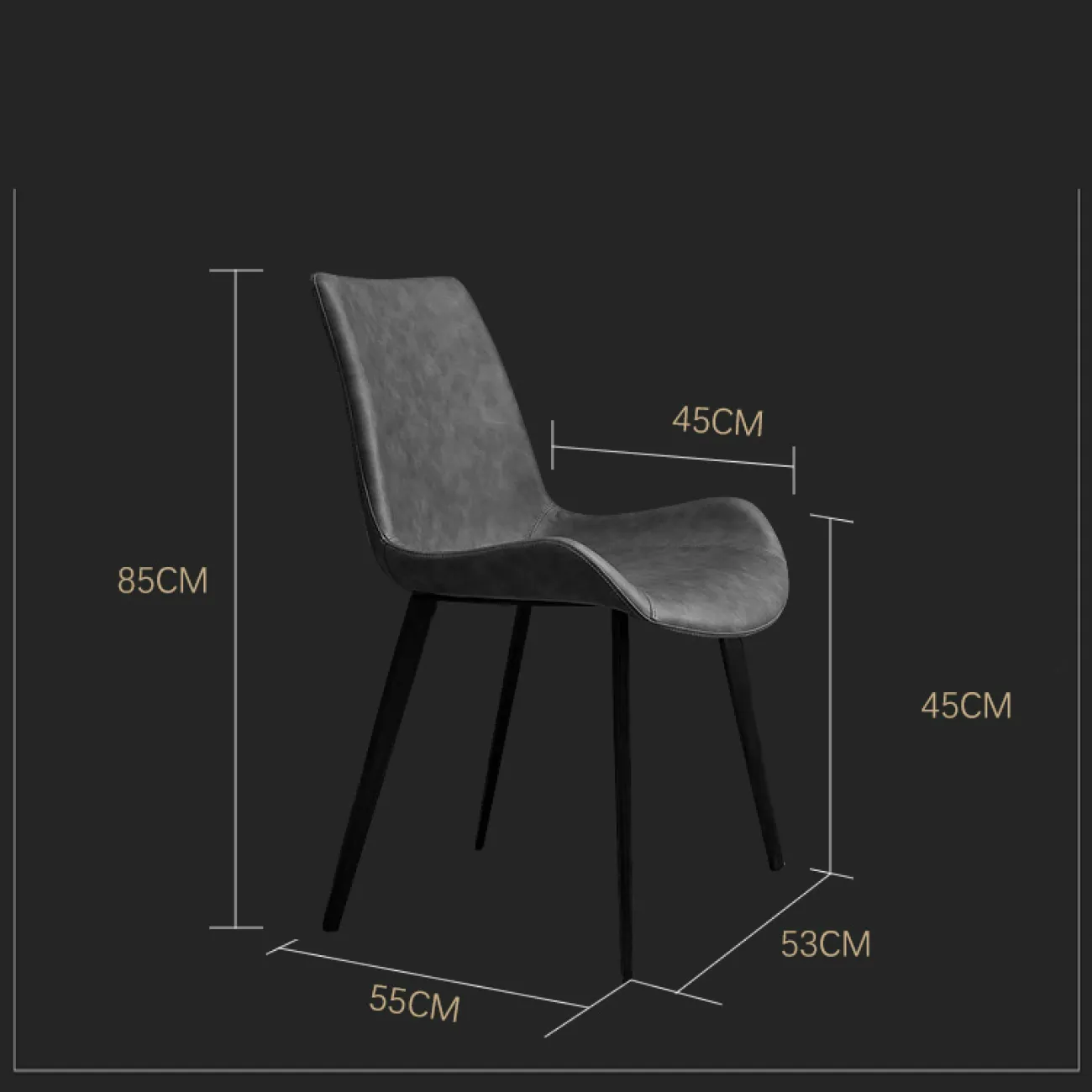 Дизайнерский стул LaLume-ST00147