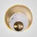 Бра Ginger & Jagger Pearl WALL LAMP round gold