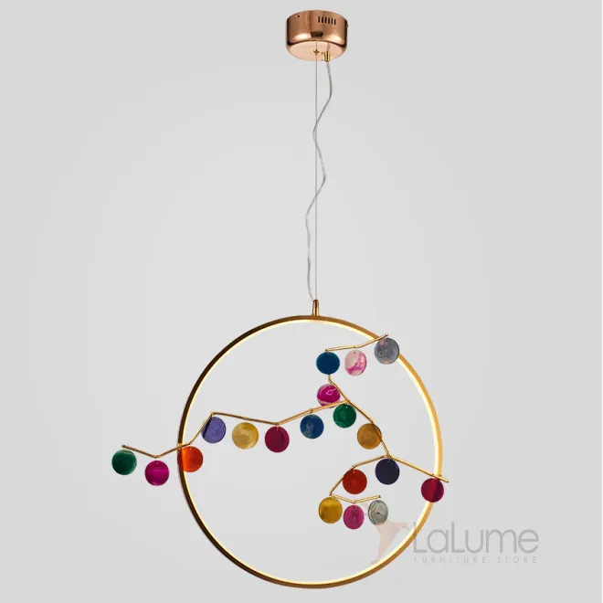 Подвесной светильник Mi round D45 Multicolored от ImperiumLoft