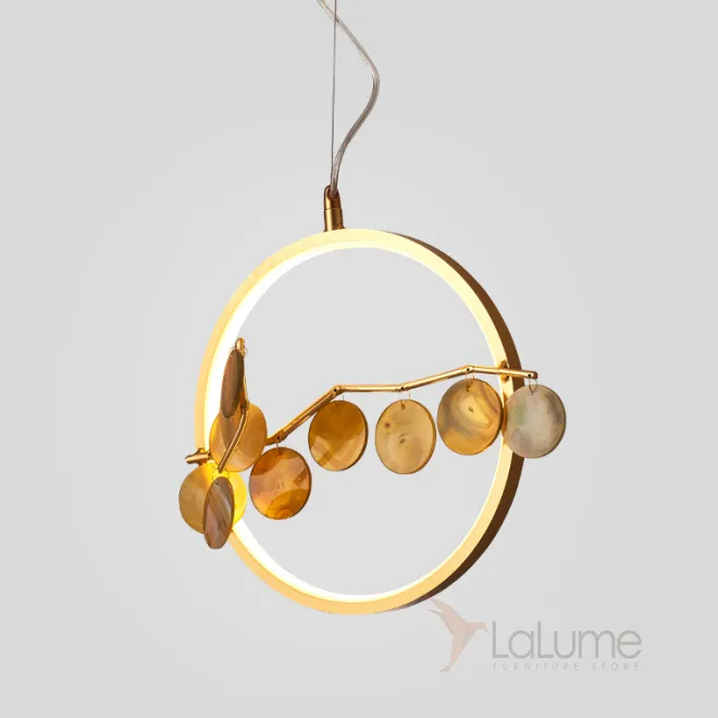 Подвесной светильник Mi round D45 Yellow от ImperiumLoft