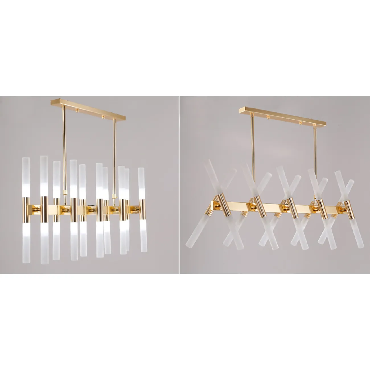 Подвесной светильник Rays X Gold от LaLume