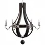 Люстра RH Wine Barrel chandelier Polished nickel от LaLume