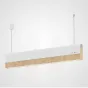 РЕЕЧНЫЙ ПОДВЕСНОЙ СВЕТИЛЬНИК BOOK 3 L120 White от ImperiumLoft