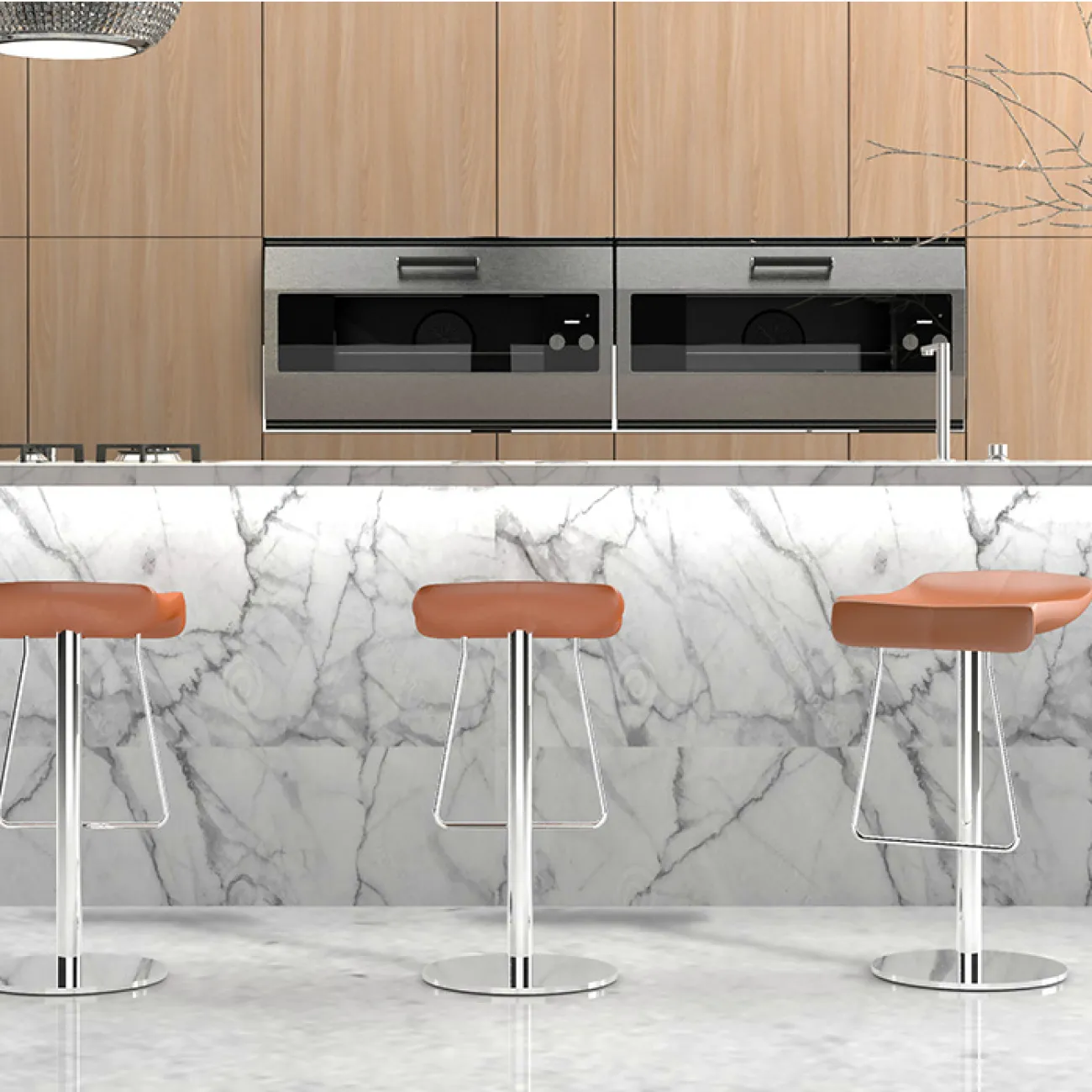 Дизайнерский барный стул LaLume-BA00107 Дизайнерский барный стул LaLume-BA00107