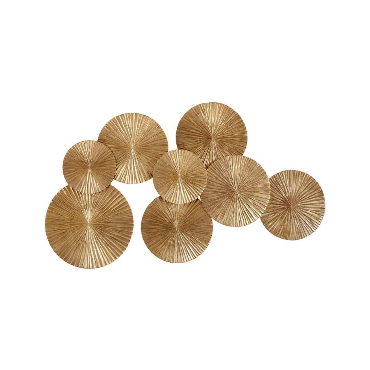 Арт-объект Apollo Gold Wall Plaque Disc от LaLume