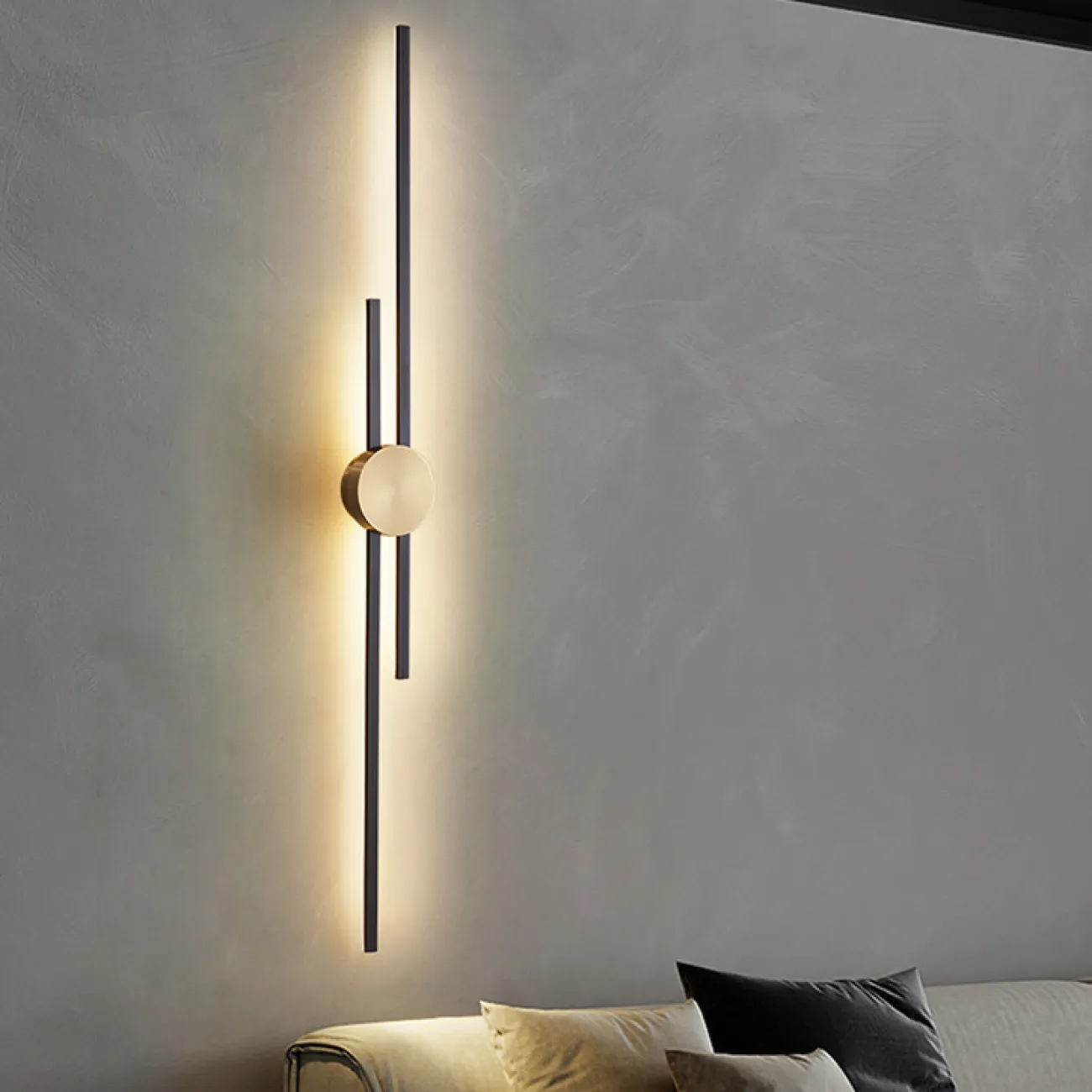 Настенный светильник GULL H64 Brass от ImperiumLoft