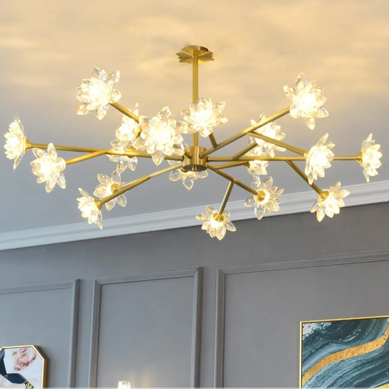 Люстра LOTOS TWO D55 от ImperiumLoft