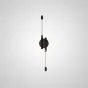 Настенный светильник VALA WALL B Brass от ImperiumLoft
