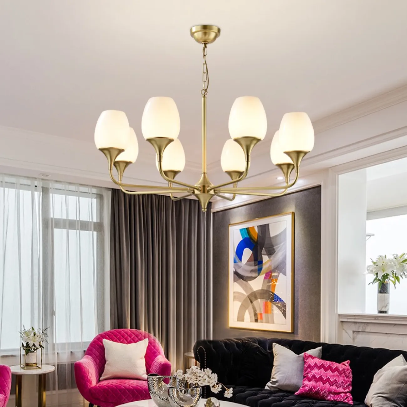 Подвесная люстра MONA от ImperiumLoft