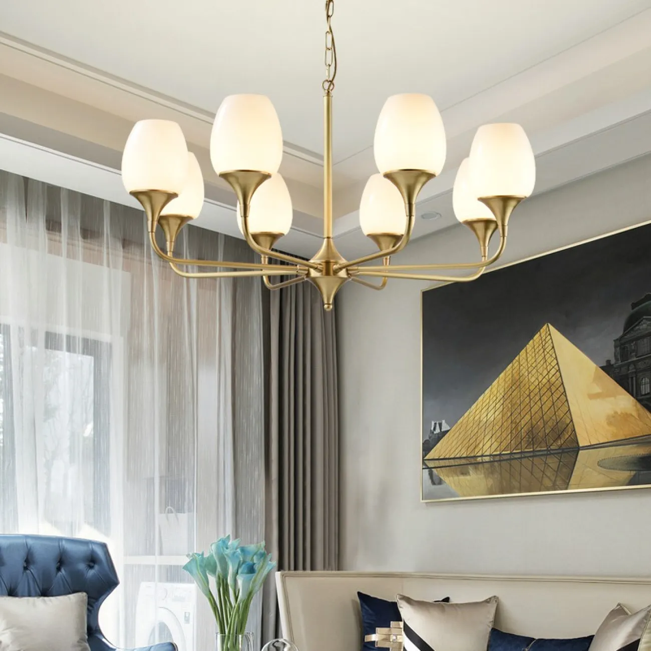 Подвесная люстра MONA от ImperiumLoft