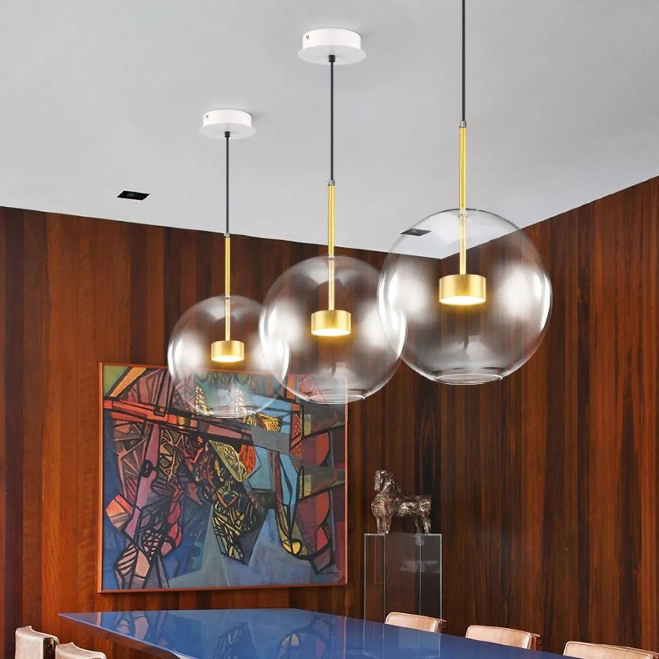 Потолочный светильник BUBBLE B1 BOLLE BLS Mono Lamp от ImperiumLoft